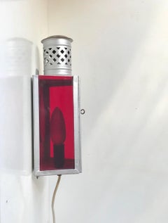 Old Ship Signal Light Box, Sconce, 1920s