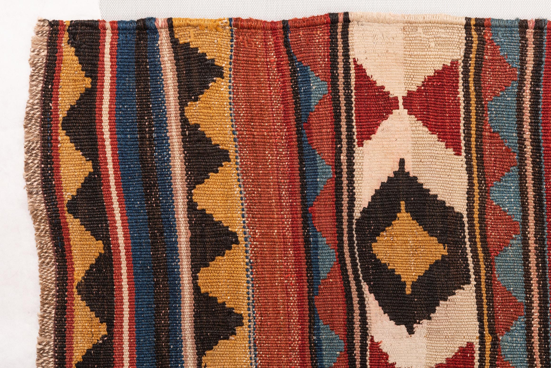 20th Century Old Shirvan Kilim from Caucasus For Sale