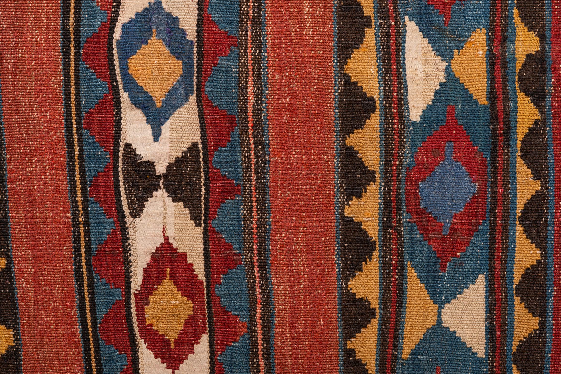 Old Shirvan Kilim from Caucasus For Sale 1
