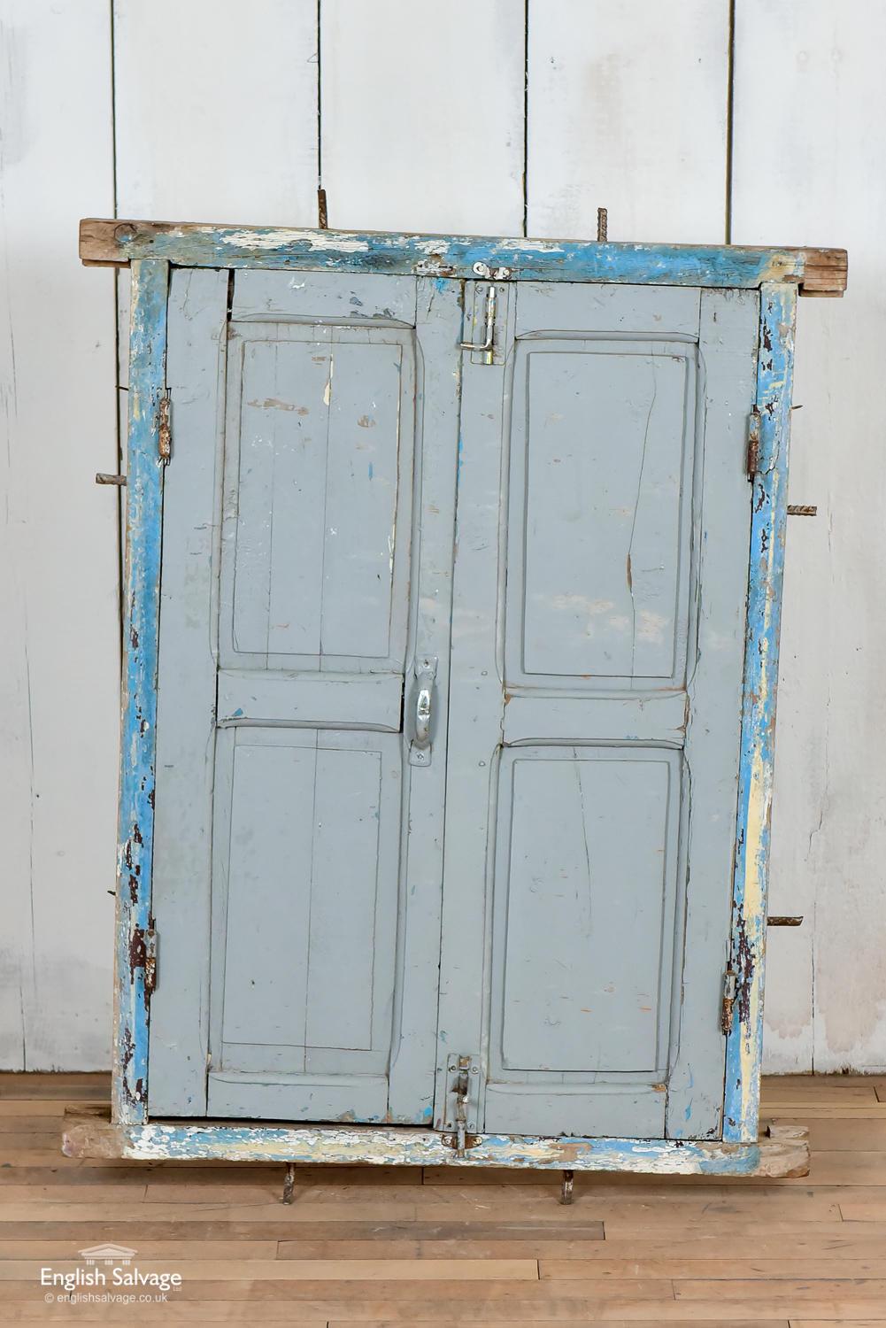 Moroccan Old Shuttered Window from Morocco, 20th Century For Sale