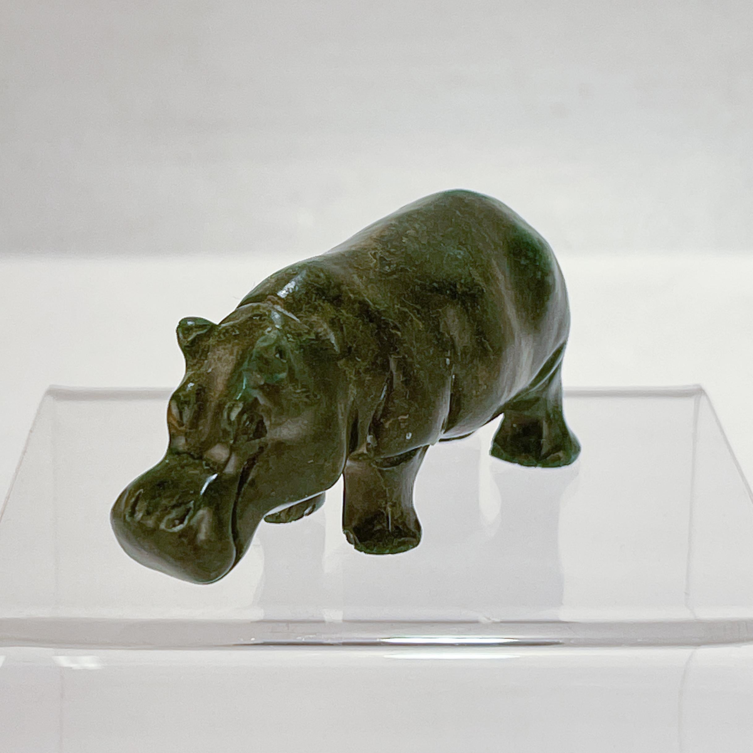 jade hippopotamus