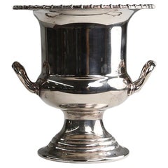 old silver plated ice bucket Ca.1900