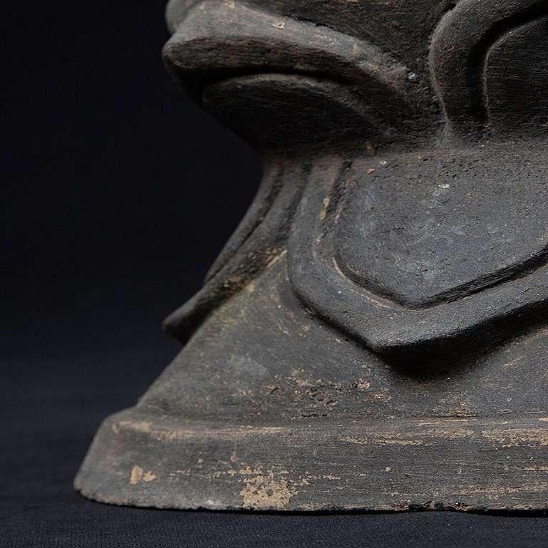Bouddha assis ancien de Birmanie en vente 14
