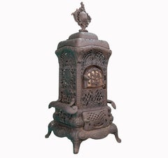 Old Solid Iron Stove
