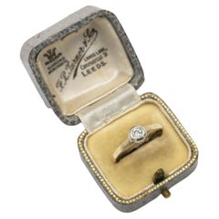Bagues solitaires des années 1930