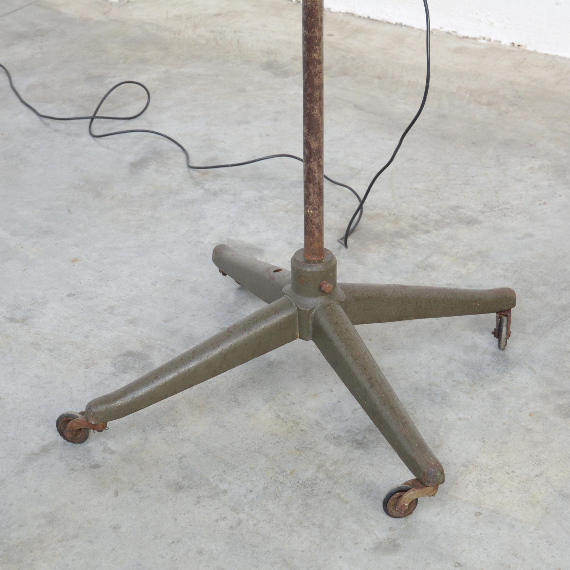 Old Special Industrial Floor Lamp, Jandus, Paris 9