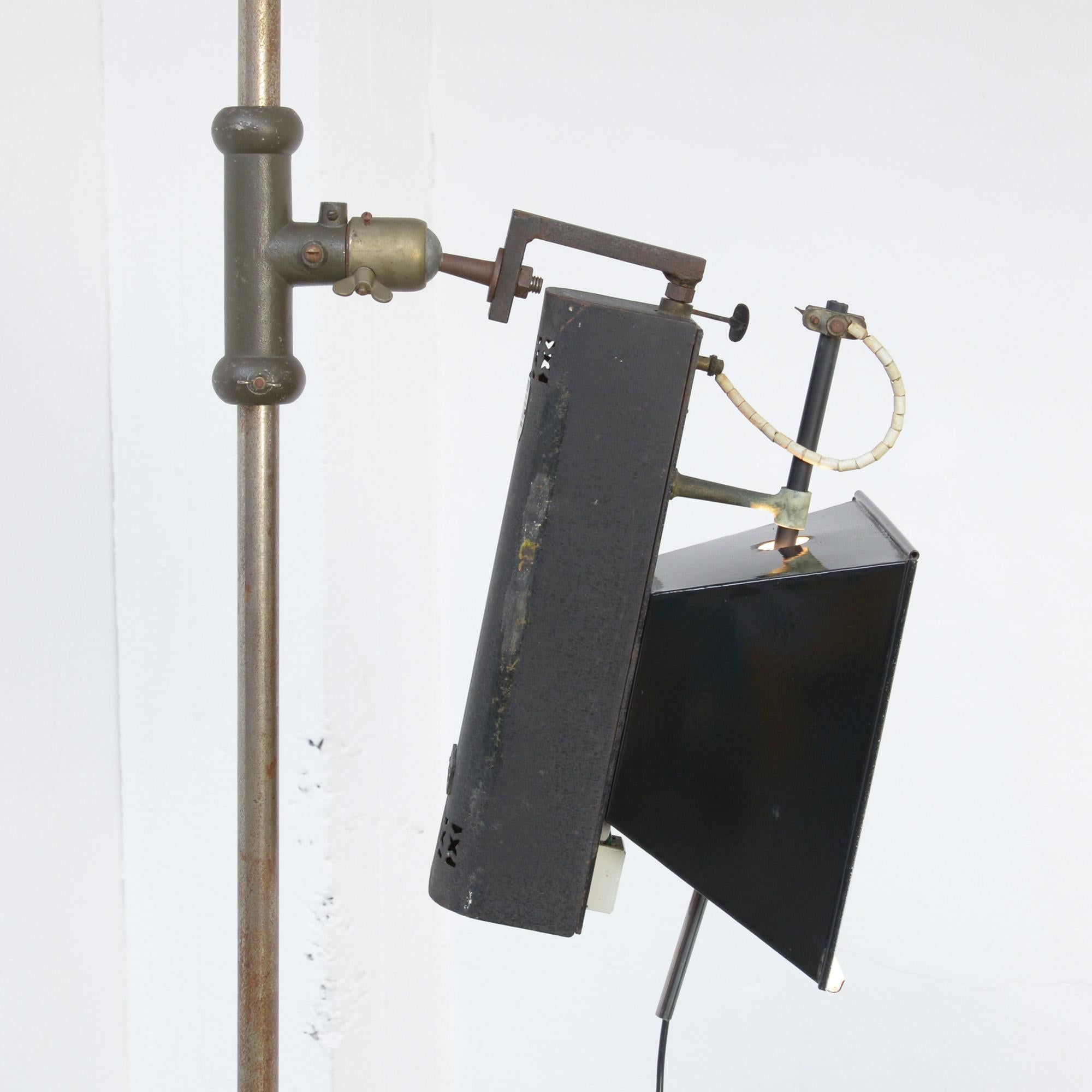 Old Special Industrial Floor Lamp, Jandus, Paris 3