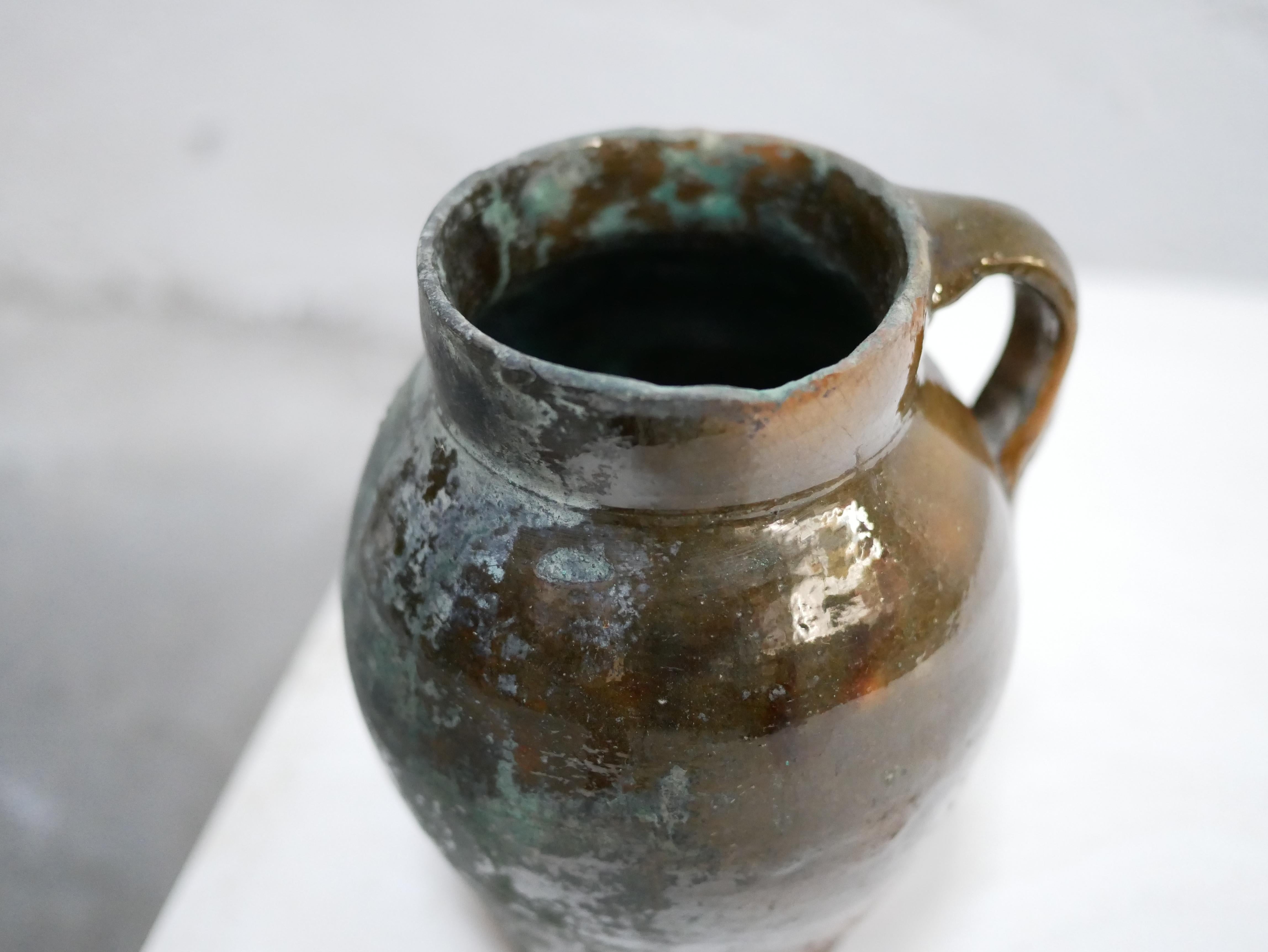Ceramic Old stoneware pot For Sale