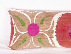 Old Suzani Pillow / Cushion Cover Fashioned from a Mid-20th Cenury Suzani