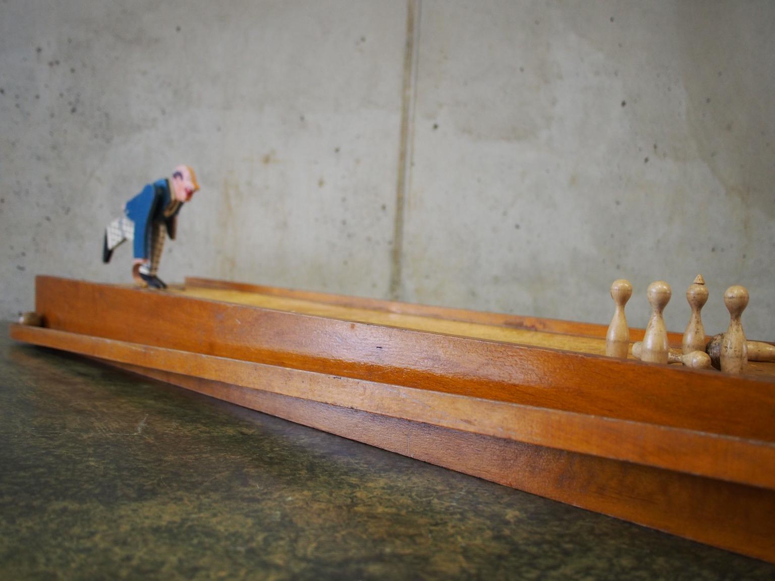 Old Table Cone ‘Table Bowling’ Game from the 20th Century 5