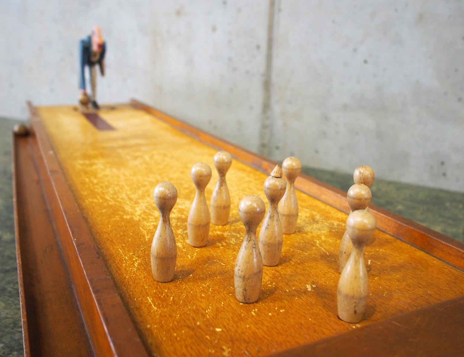 Old Table Cone ‘Table Bowling’ Game from the 20th Century 2