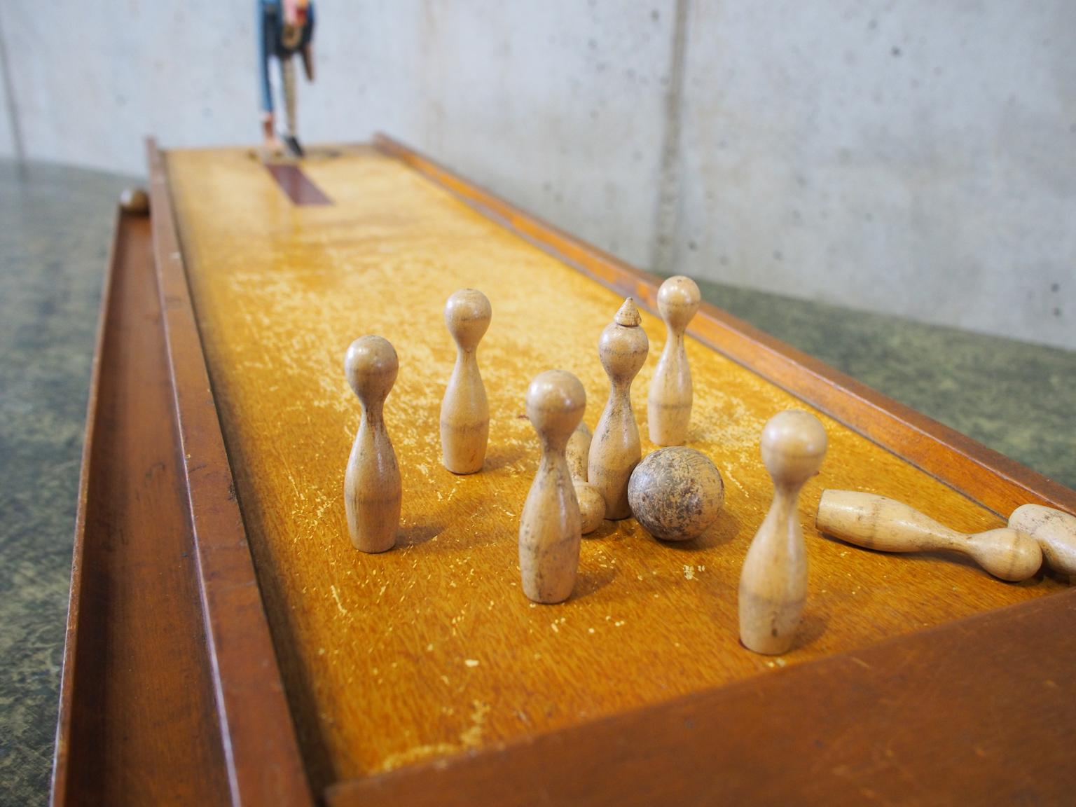 Old Table Cone ‘Table Bowling’ Game from the 20th Century 3