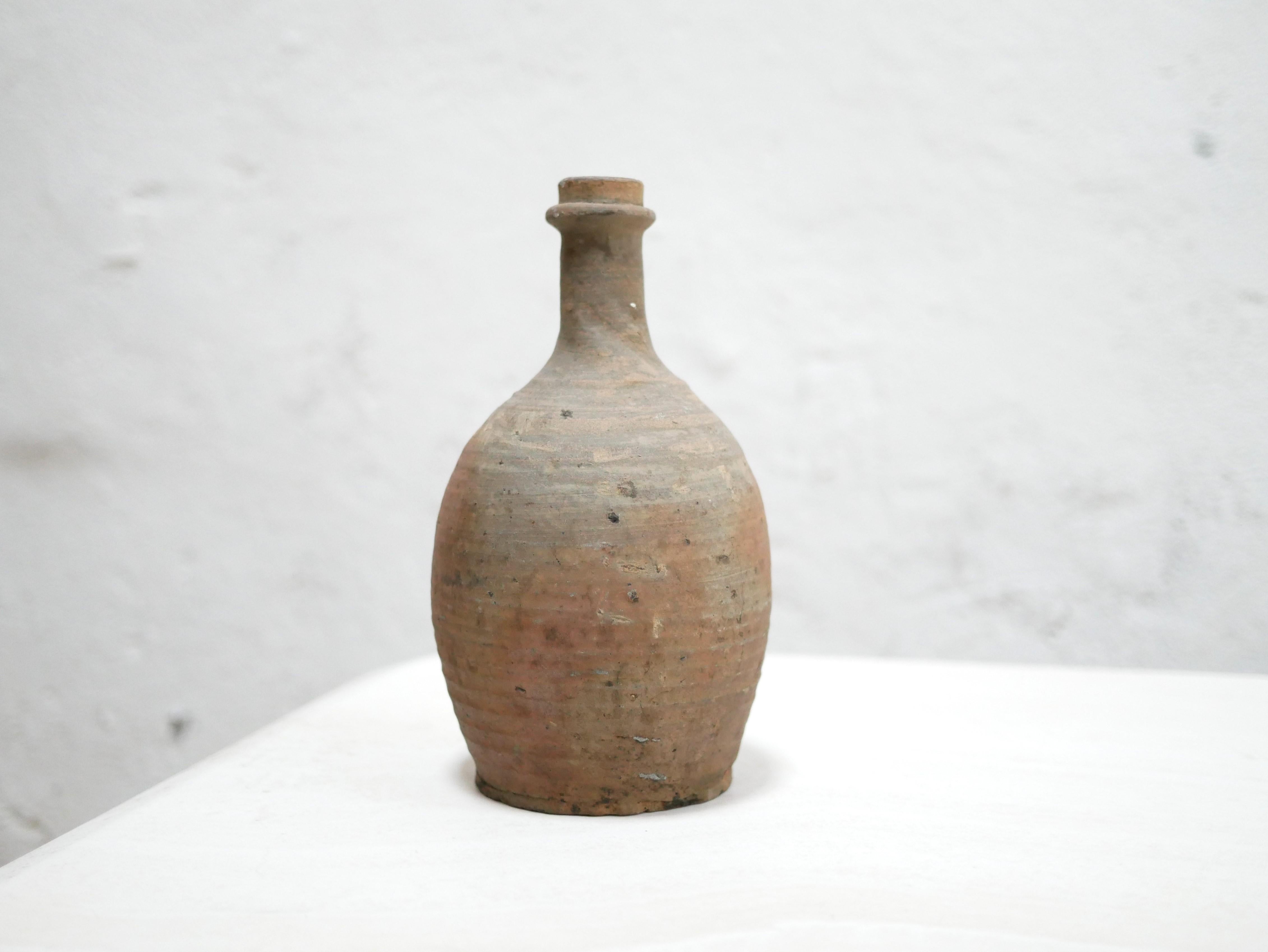 French Old terracotta jar For Sale