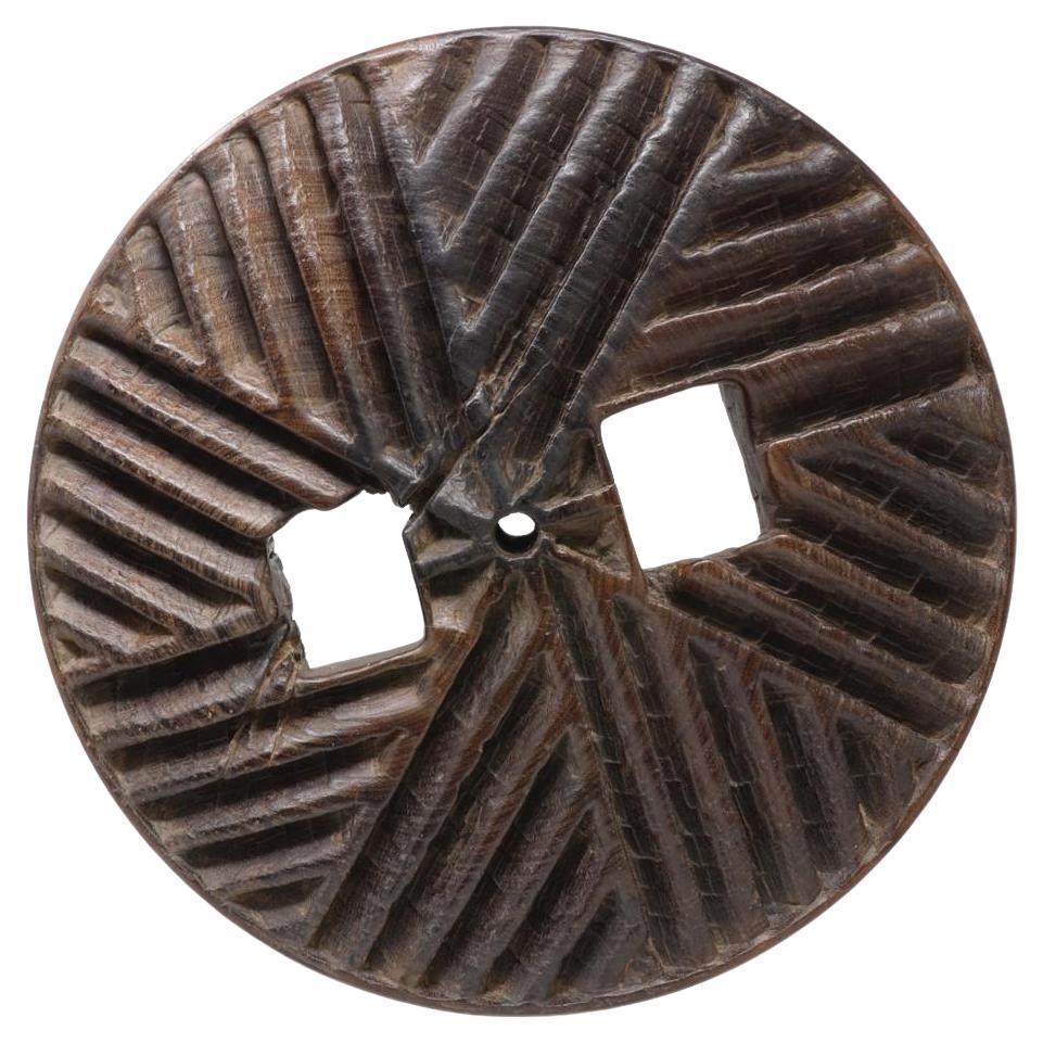 Old Thai Ironwood Millstone For Sale