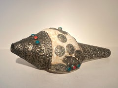 Old Tibetan Conch Trumpet Horn