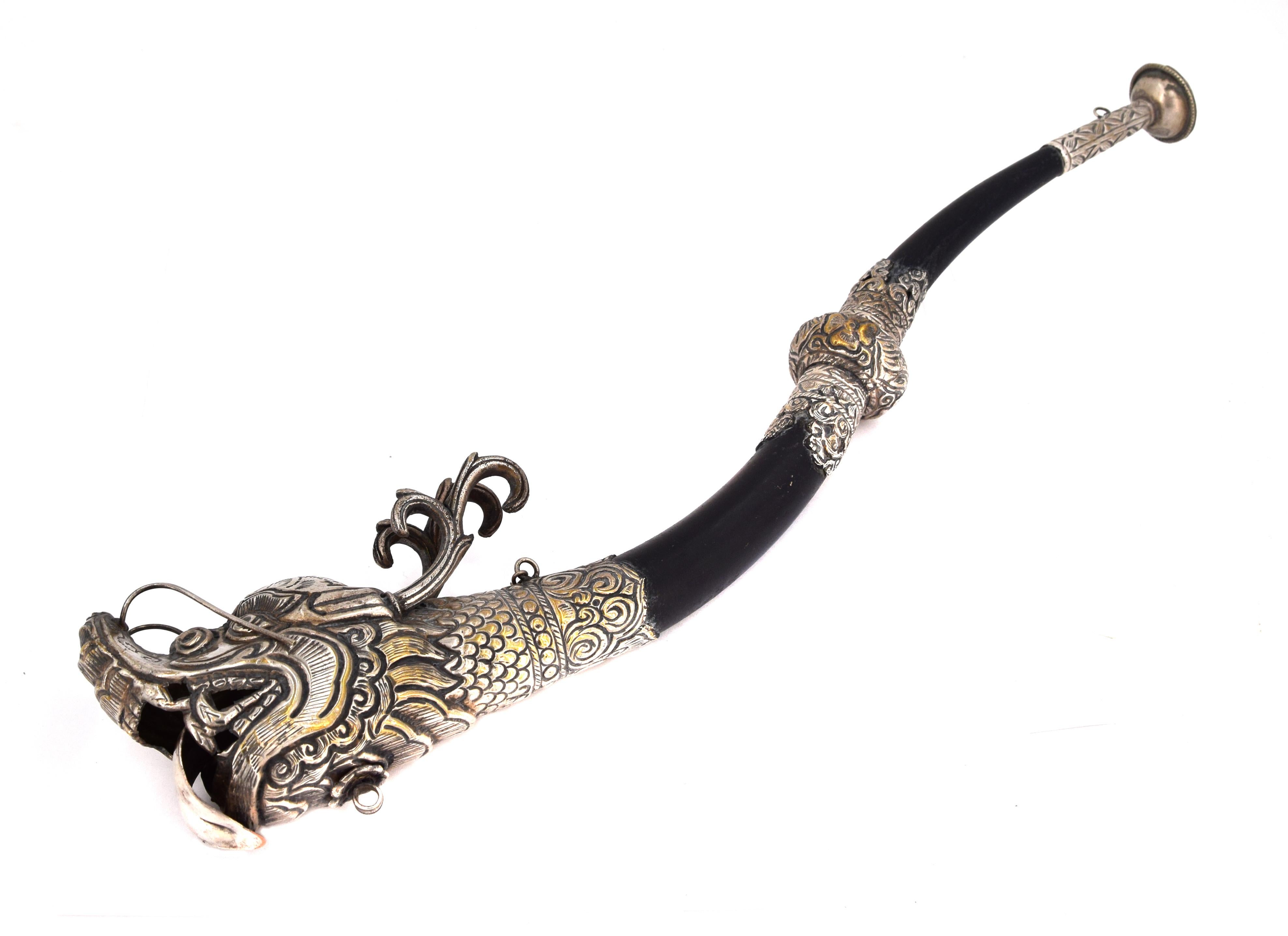 Chinese Old Tibetan Trumpet, 19th Century