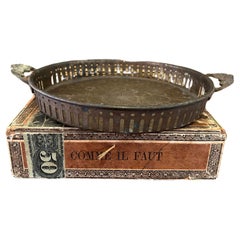 Olde Time Première occasion India Import éventuellement Plateau en laiton