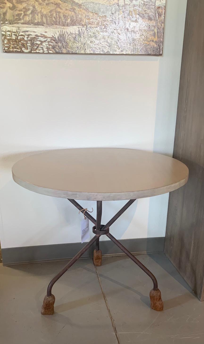 Contemporary Old Town End Table For Sale