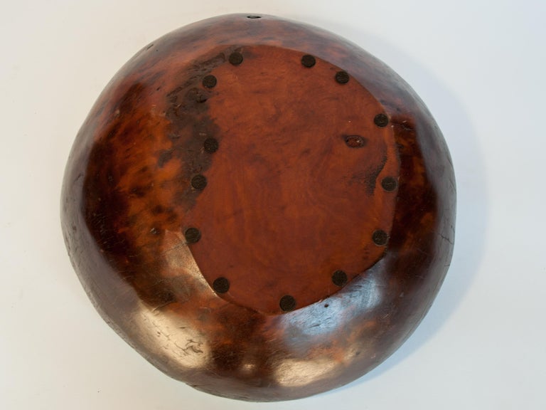 Old Tribal Wooden Bowl from the Nepal Himal, Mid-20th Century at 1stDibs