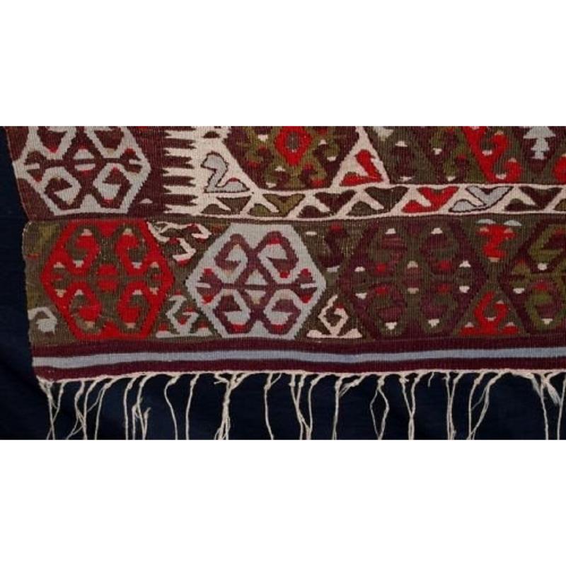 Alttürkischer Fethiye-Kilim, Classic Design & Farbe, CIRCA 1940 im Zustand „Gut“ im Angebot in Moreton-In-Marsh, GB