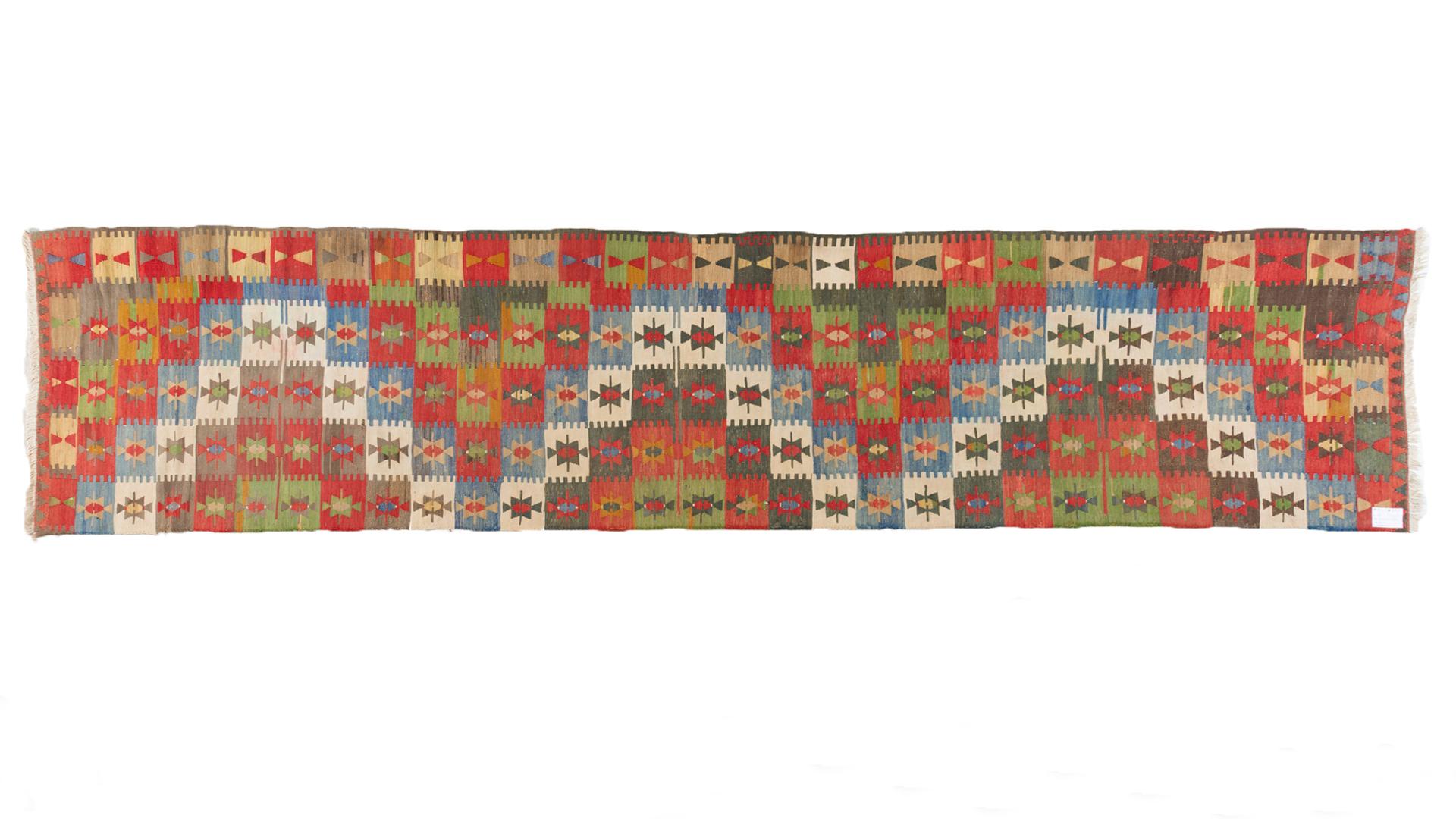 Other Old Turkish Kilim Runner or Fragment For Sale