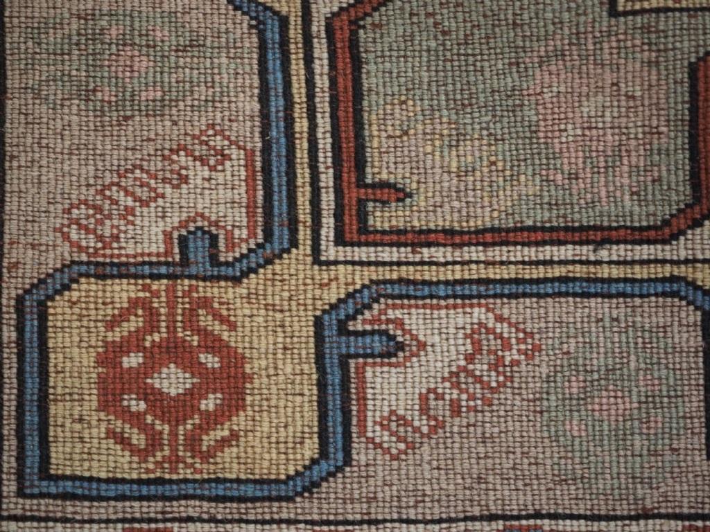Tissage Tapis turc Milas aux couleurs chaudes, vers 1960