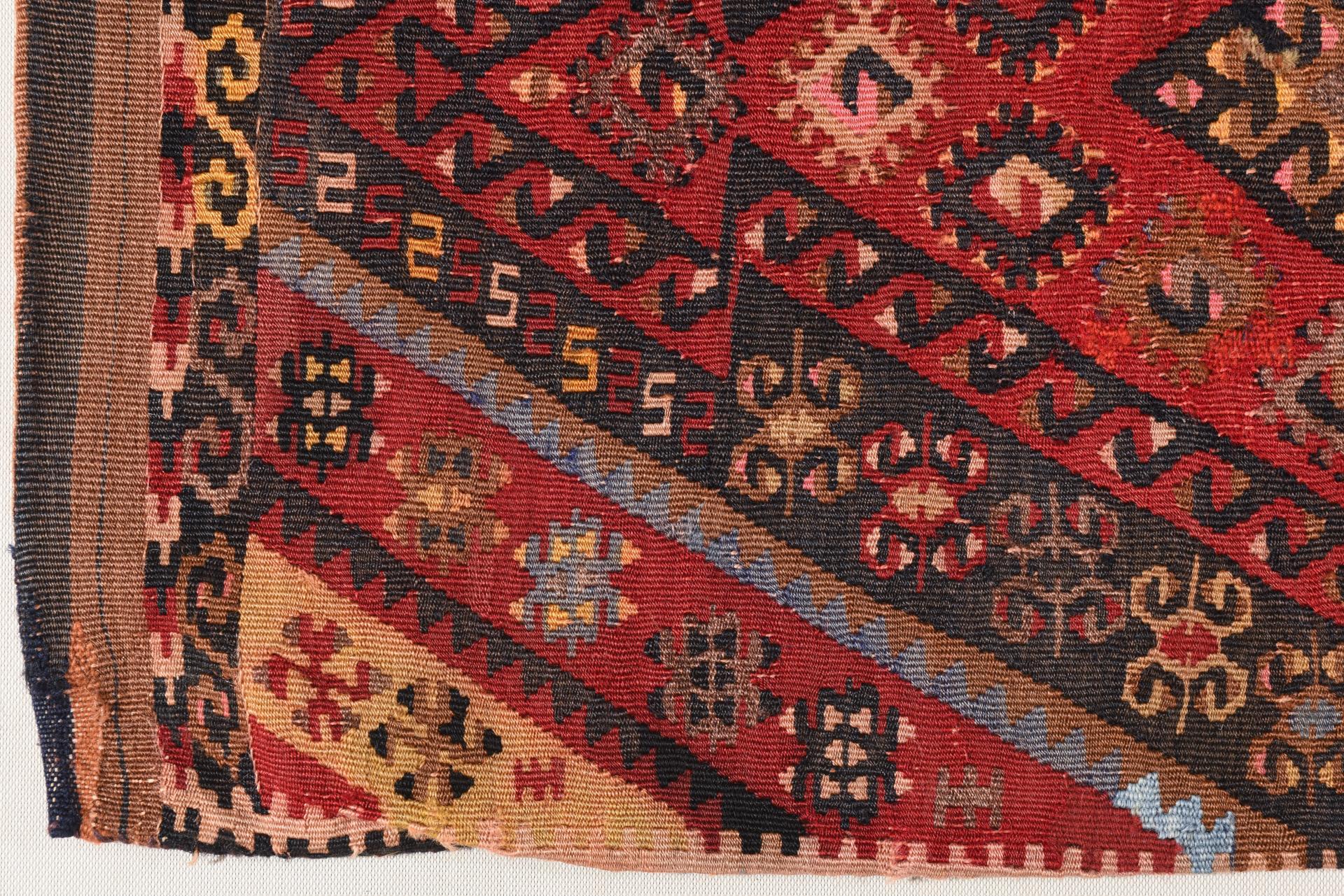 Alte türkische Satteltasche (Wolle) im Angebot