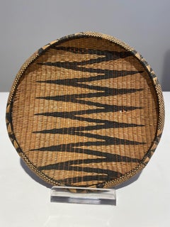 Old Tutsi Basket - Rwanda - African Basketry Late 19th Century African Art Congo