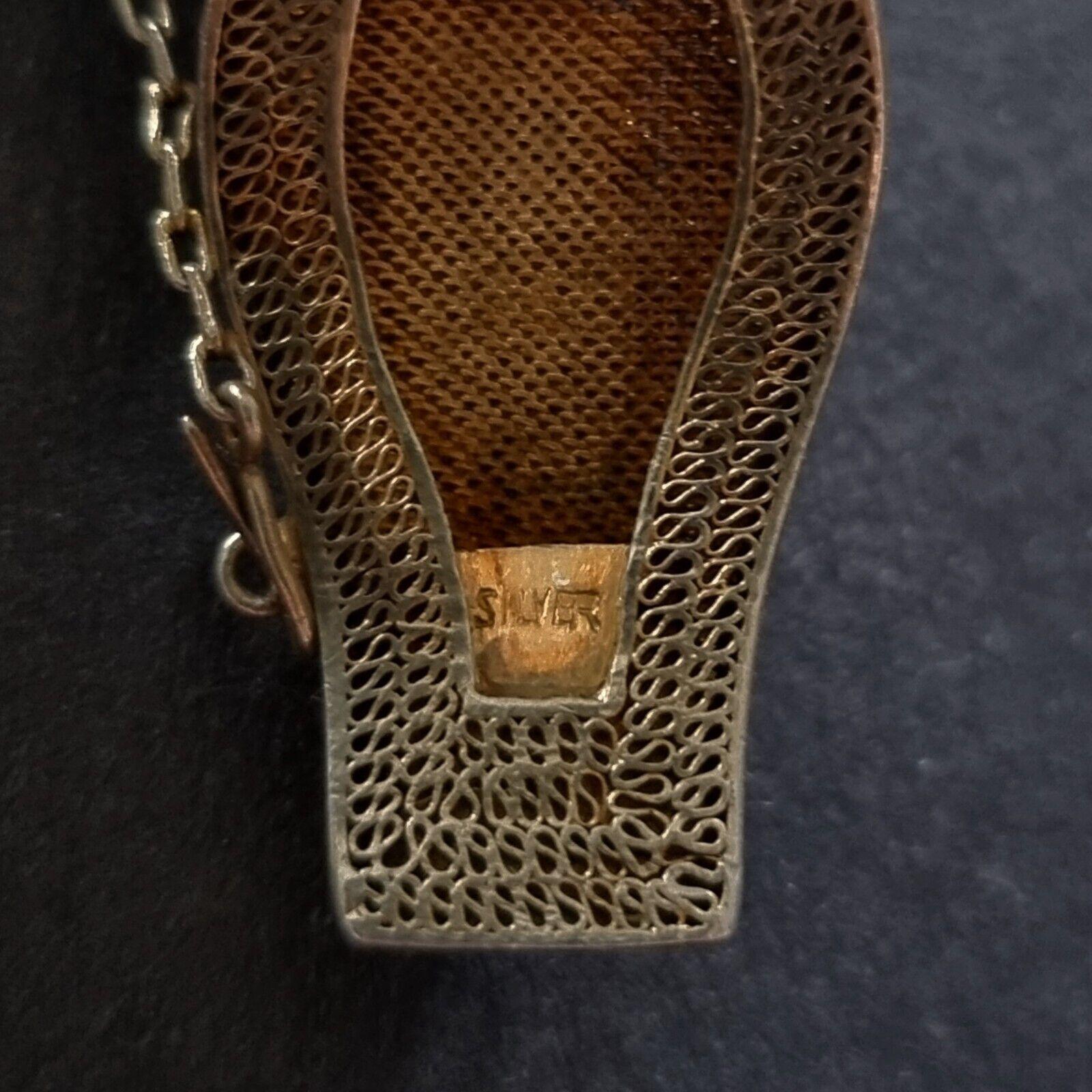 Old Vermeil Bracelet, Malachites, Old Chinese silver filigree enameled Bracelet In Good Condition In SAINT-CLOUD, FR