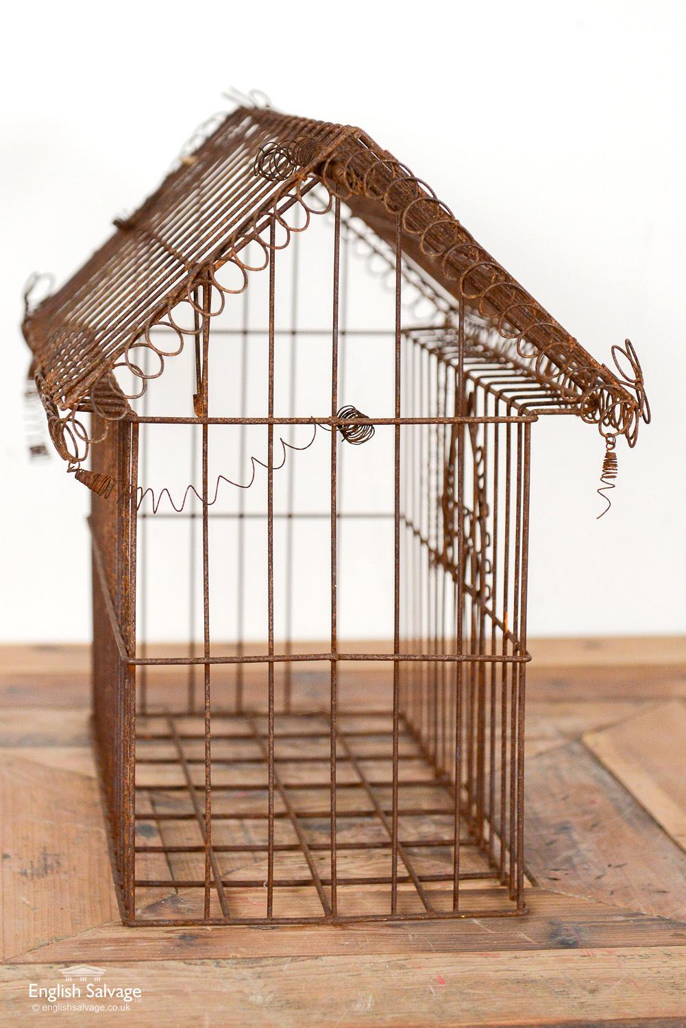 European Old Victorian Wirework House, 20th Century For Sale