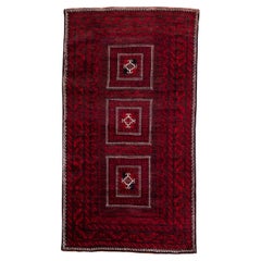 Old Vintage Beluch-Teppich, Cental Asian Baluch Beluchi Baluchi Baluchistan Teppich