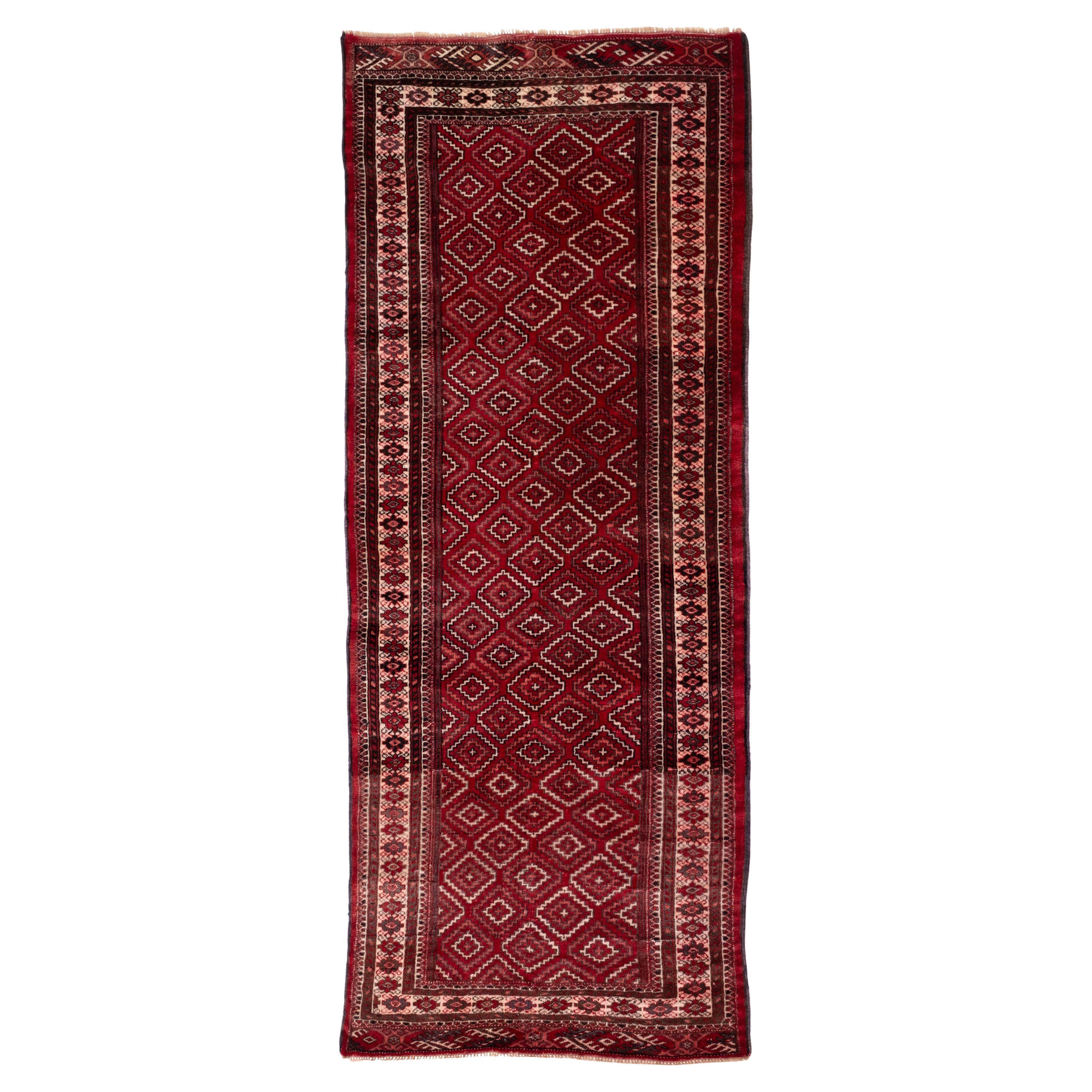 Tappeto Beluch d'epoca, Tappeto Baluch Beluchi Baluchistan dell'Asia centrale
