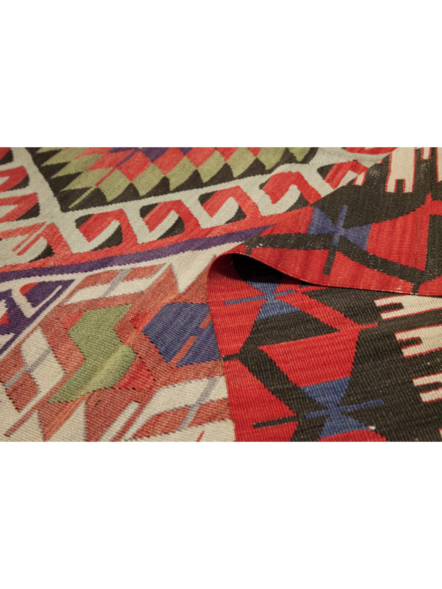 XX secolo Vecchio tappeto vintage Esme Kilim dell'Anatolia occidentale in cotone e lana in vendita