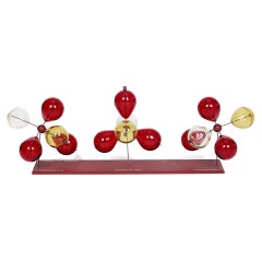 Old Vintage School Molecular Model Czech 1970s
