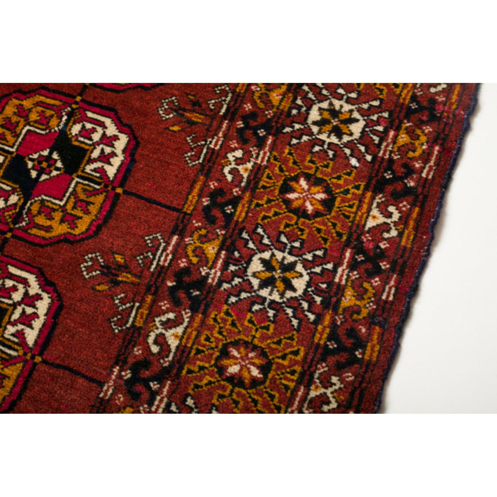 Alfombra turcomana antigua Vintage Tekke Bukhara, Alfombra turcomana Bokhara Buhara Oushak en venta
