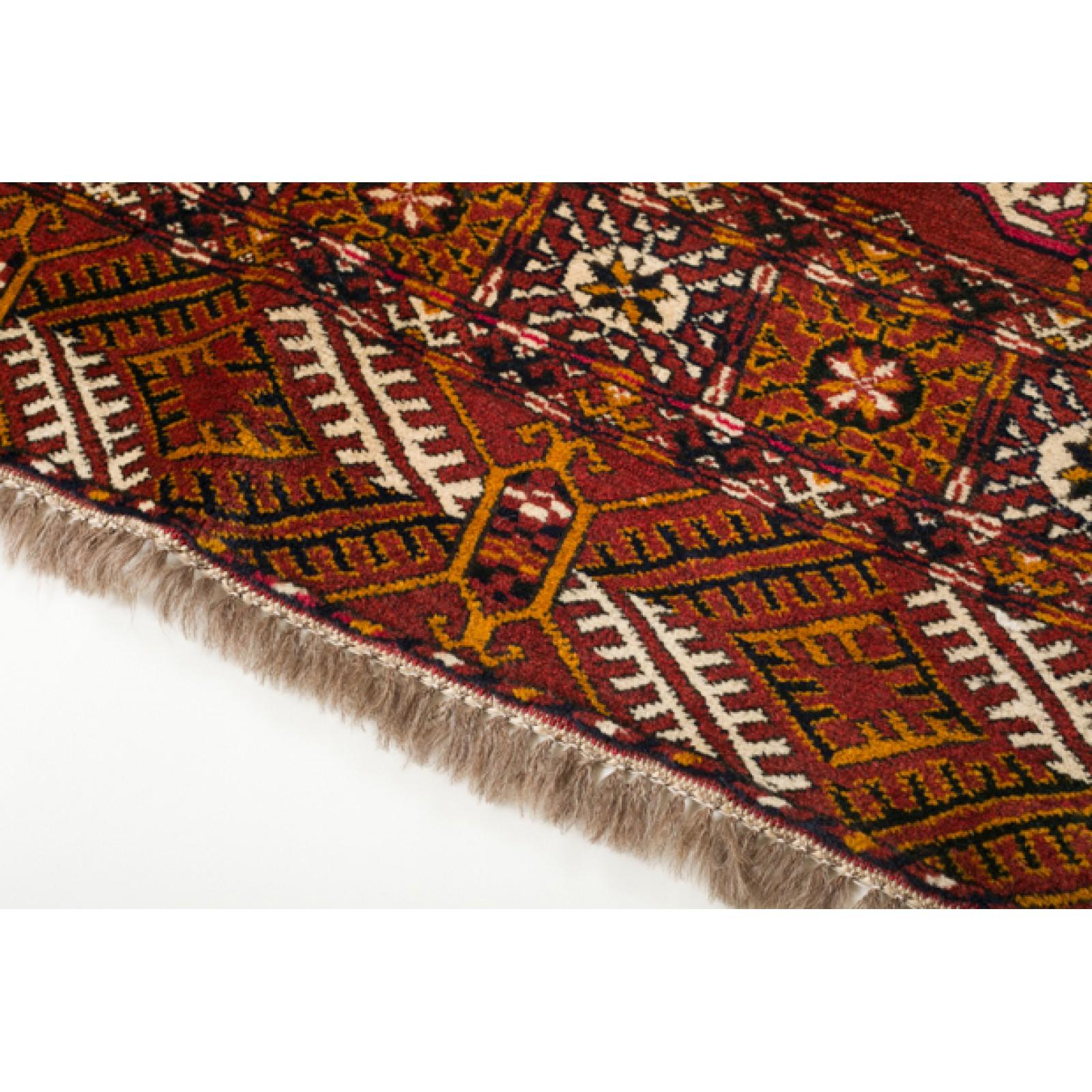 Alfombra turcomana antigua Vintage Tekke Bukhara, Alfombra turcomana Bokhara Buhara Uzbeko en venta
