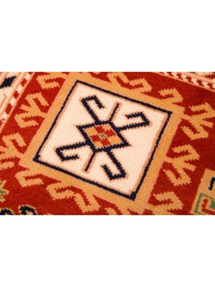 Old Vintage Yuruk Nomadic Rug, Handwoven Yoruk Nomad Turkish Square Carpet