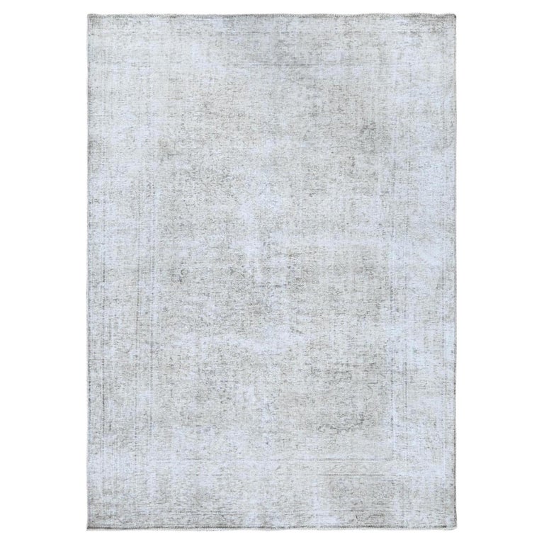 Washed Out Gray Persian Rug - 13 For Sale on 1stDibs | washed out persian  rug, persian grey rug
