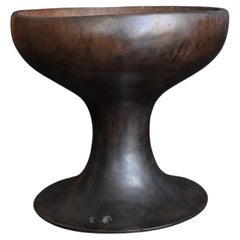 Old wooden bowl with legs from Southeast Asia/20th century/Object