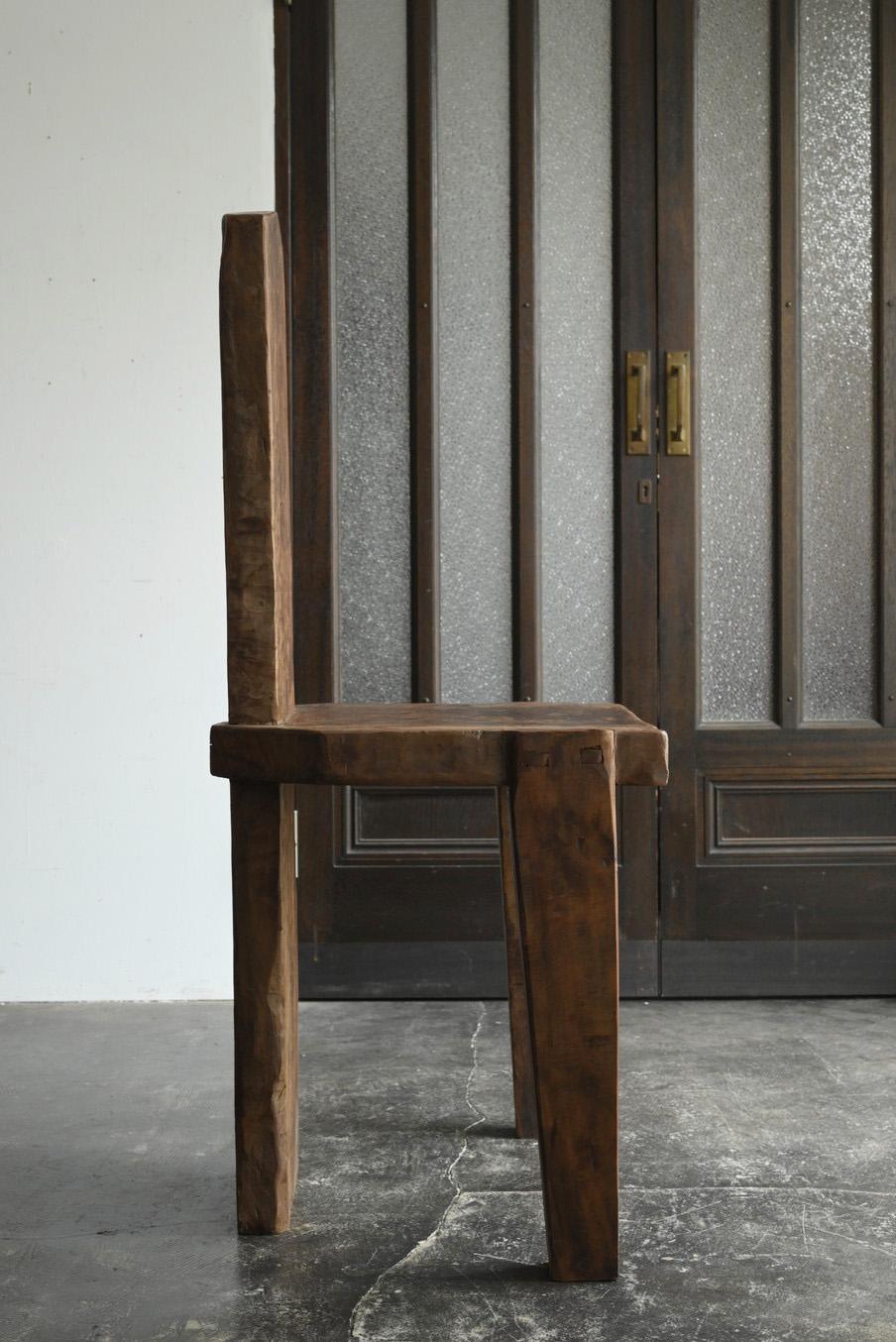 Alter Holzstuhl aus Southeast Asia/ Stuhl mit Rückenlehne 2