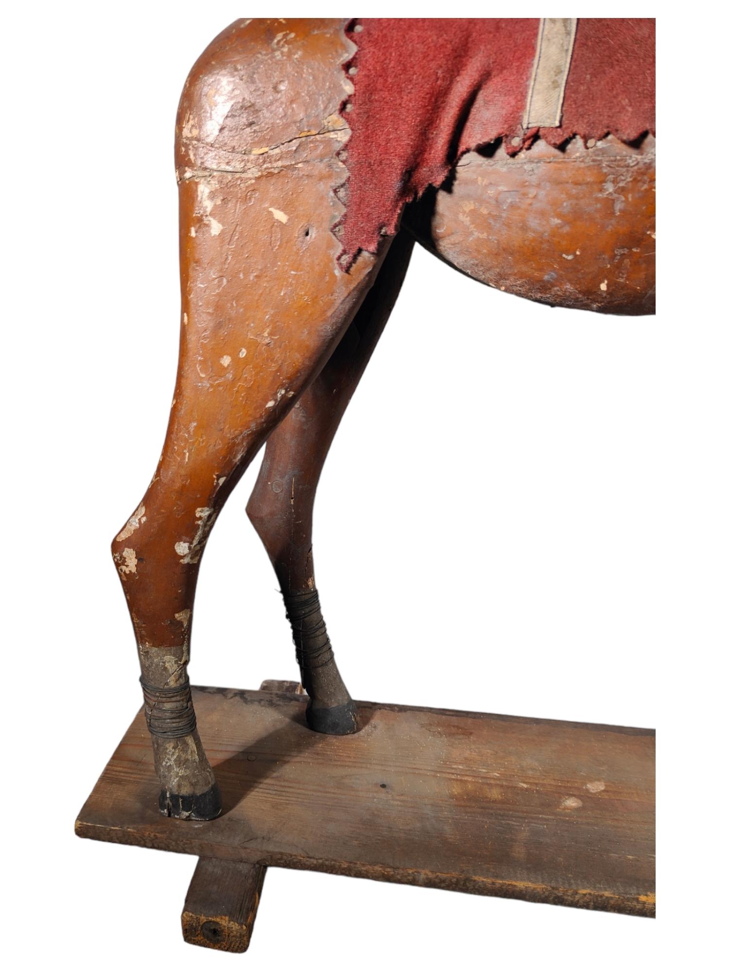 Old Wooden Horse, 19th Century 8
