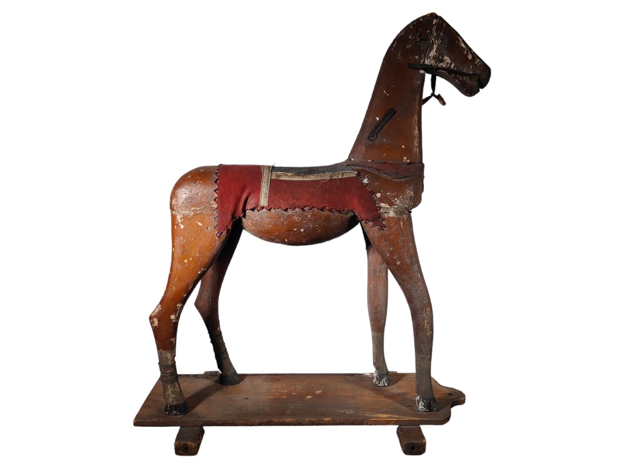 Old Wooden Horse, 19th Century 5