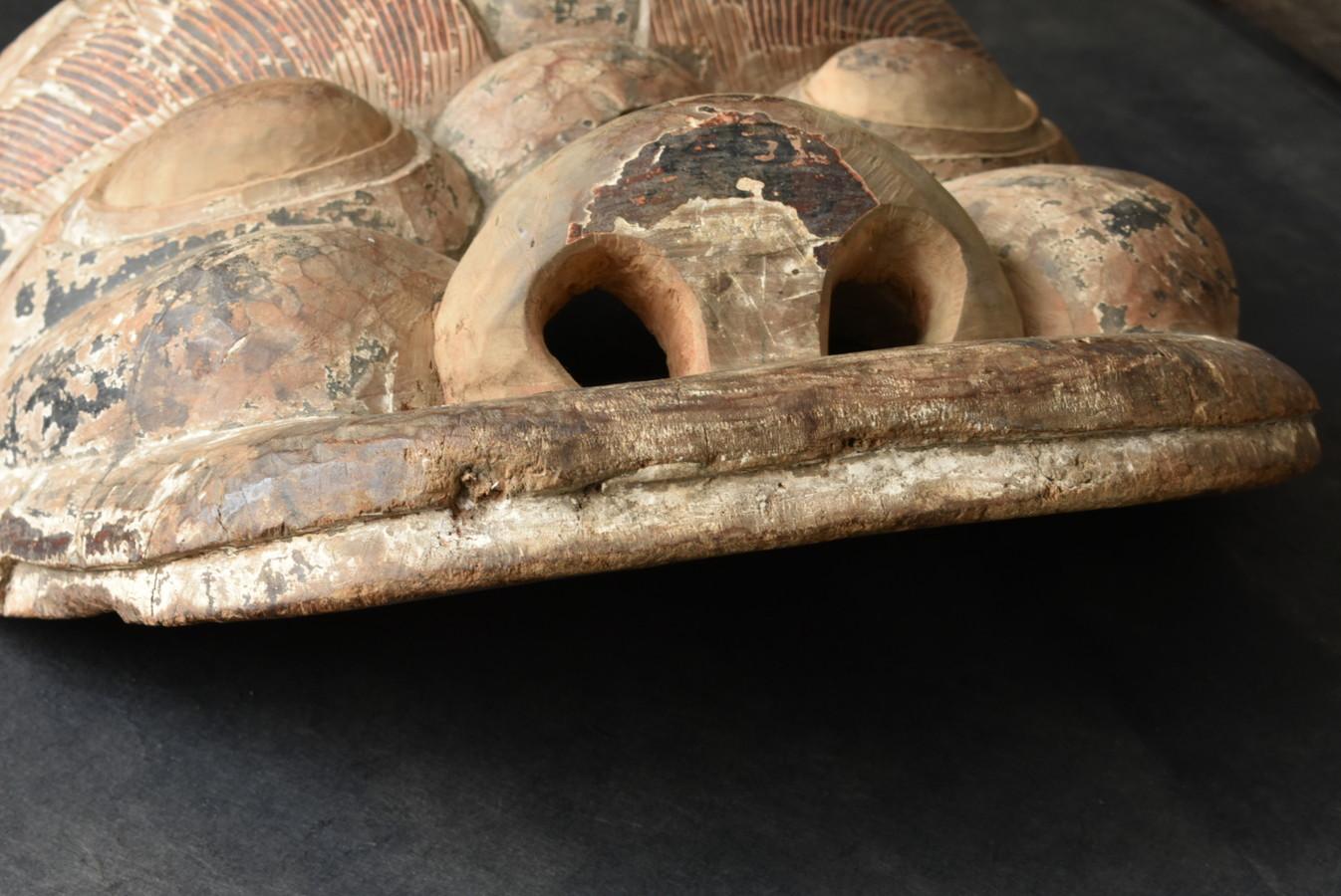Old wooden mask from southern China/lion mask/ritual item//Festival Mask For Sale 2