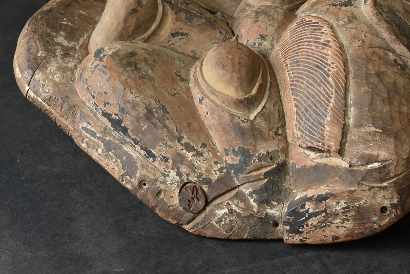 Old wooden mask from southern China/lion mask/ritual item//Festival Mask For Sale 3