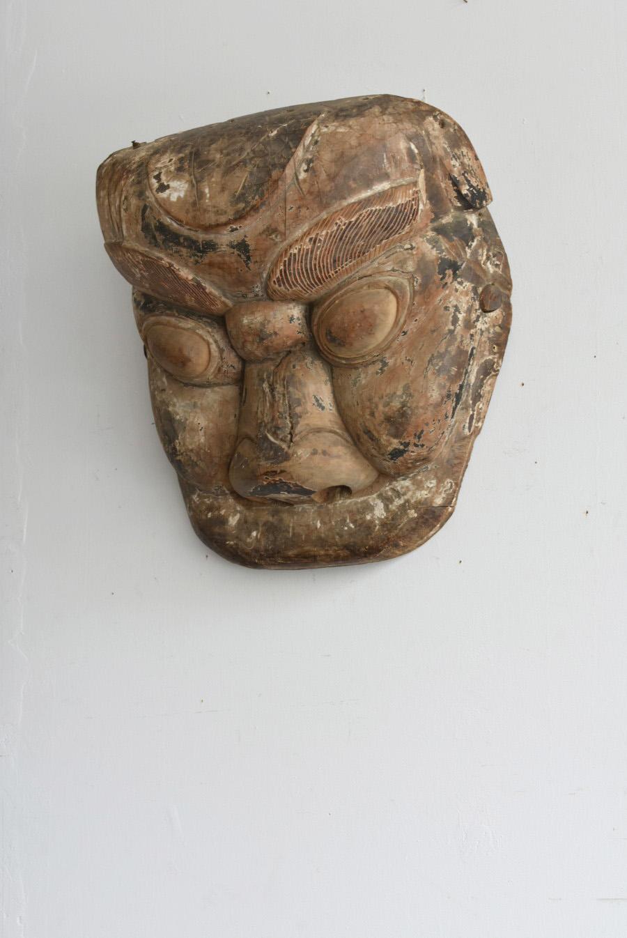 Old wooden mask from southern China/lion mask/ritual item//Festival Mask For Sale 10