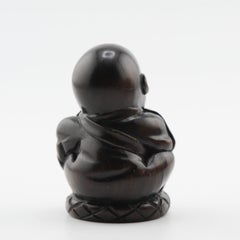 Old Wooden Netsuke 19/20th C Japanese Japan Figural Figure Meiji Period