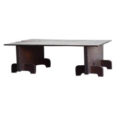 Old Work Boards Used by Japanese Lacquer Ware Craftsmen and Stands /Low Table