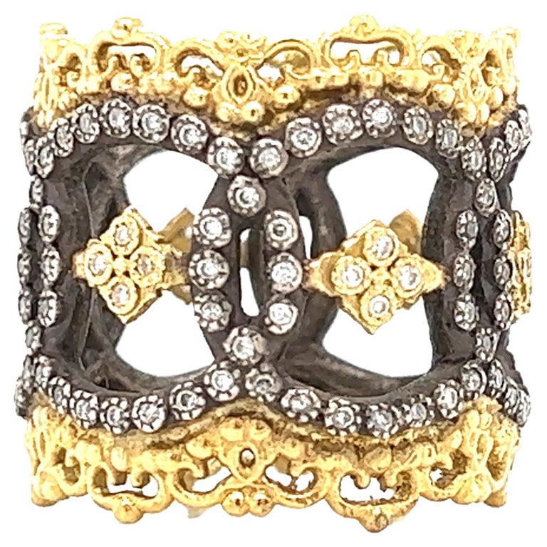 Old World Diamond Statement Ring at 1stDibs