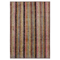 Old Yarn Striped Rug
