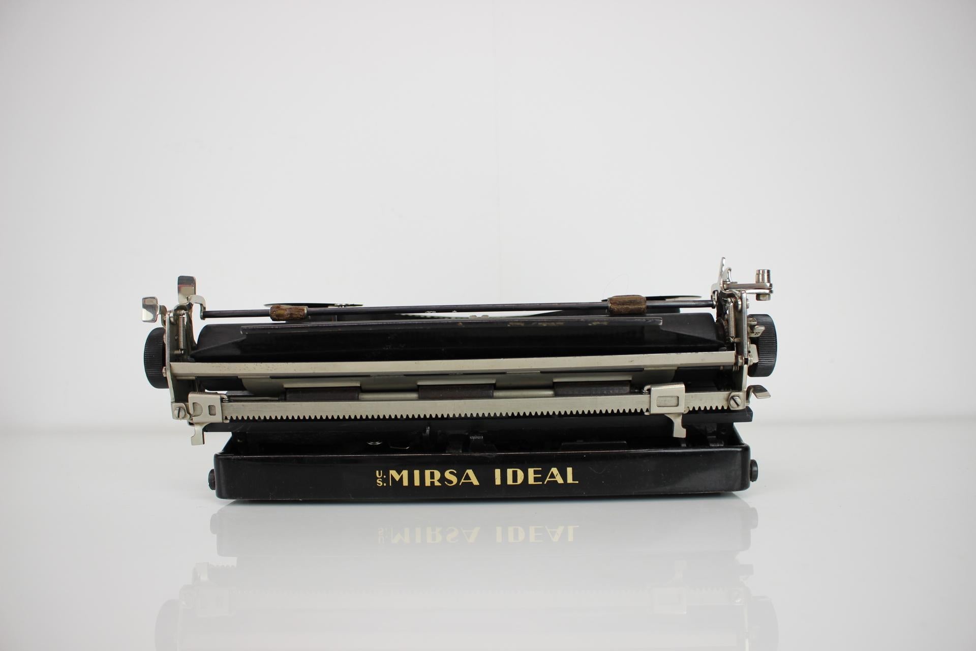 Oldschool-Schreibmaschine von Mirsa Ideal, Deutschland, 1934 im Angebot 2